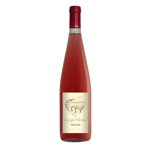 CORAÇÃO DA MINHA TERRA Vinho Rosado Frutado 750 ml