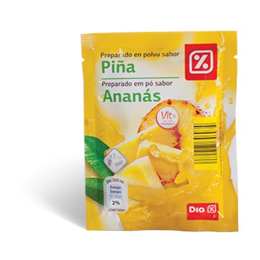 DIA FRUTAS MÁGICAS Bebida Instantânea de Ananás 40 g