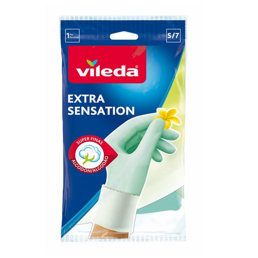 VILEDA Luvas Sensation Tamanho S/M 1 un