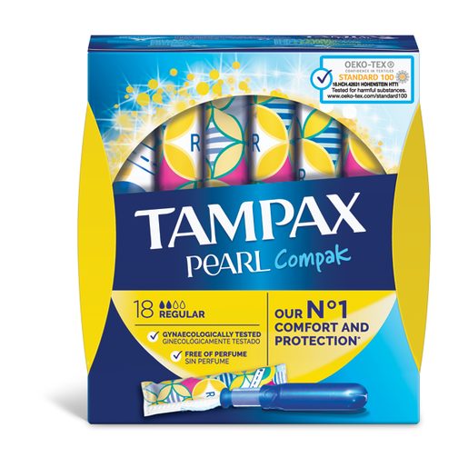 TAMPAX Tampão Pearl Regular 16 un