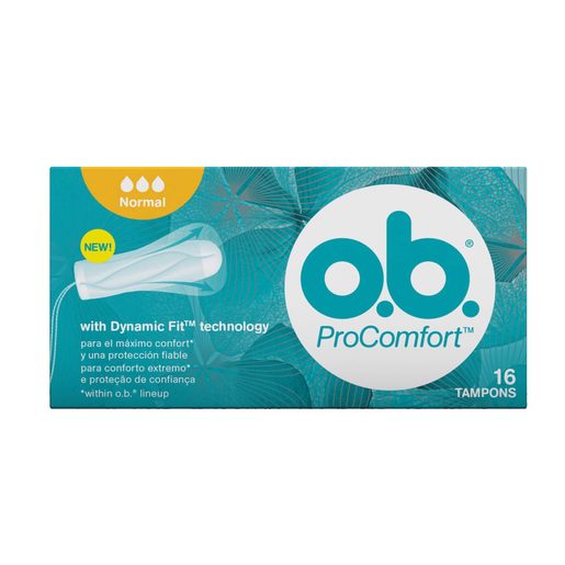 O.B. Tampão Procomfort Normal 16 un