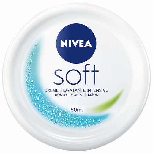 NIVEA Creme Miniatura Hidratante Soft 50 ml